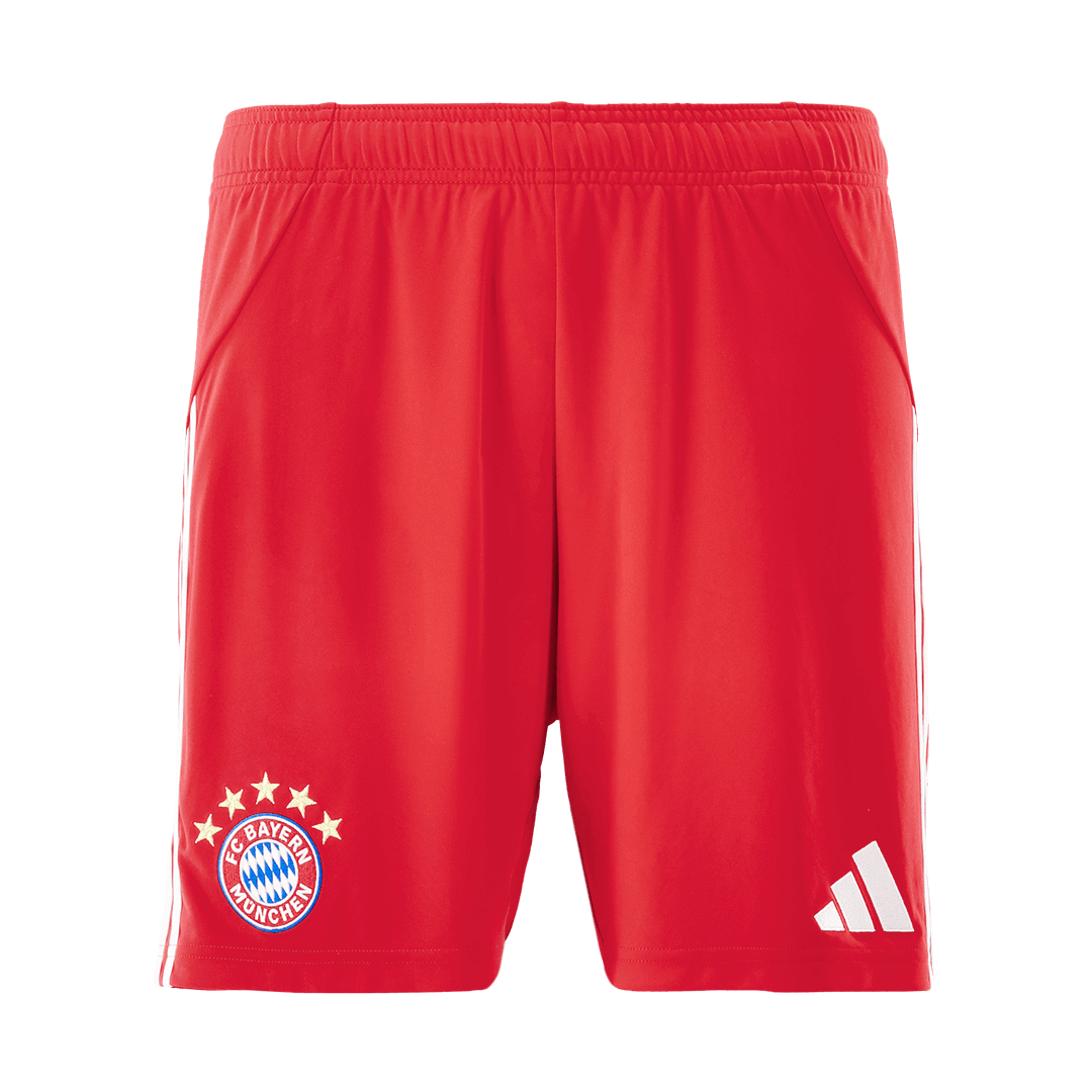 Bayern Munich Otthon Soccer Rövidnadrág 25/26 Piros