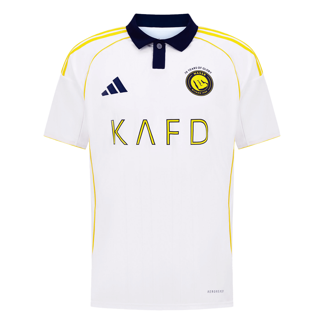 RONALDO #7 Al Nassr Idegen Harmadik 2025/26 Fehér