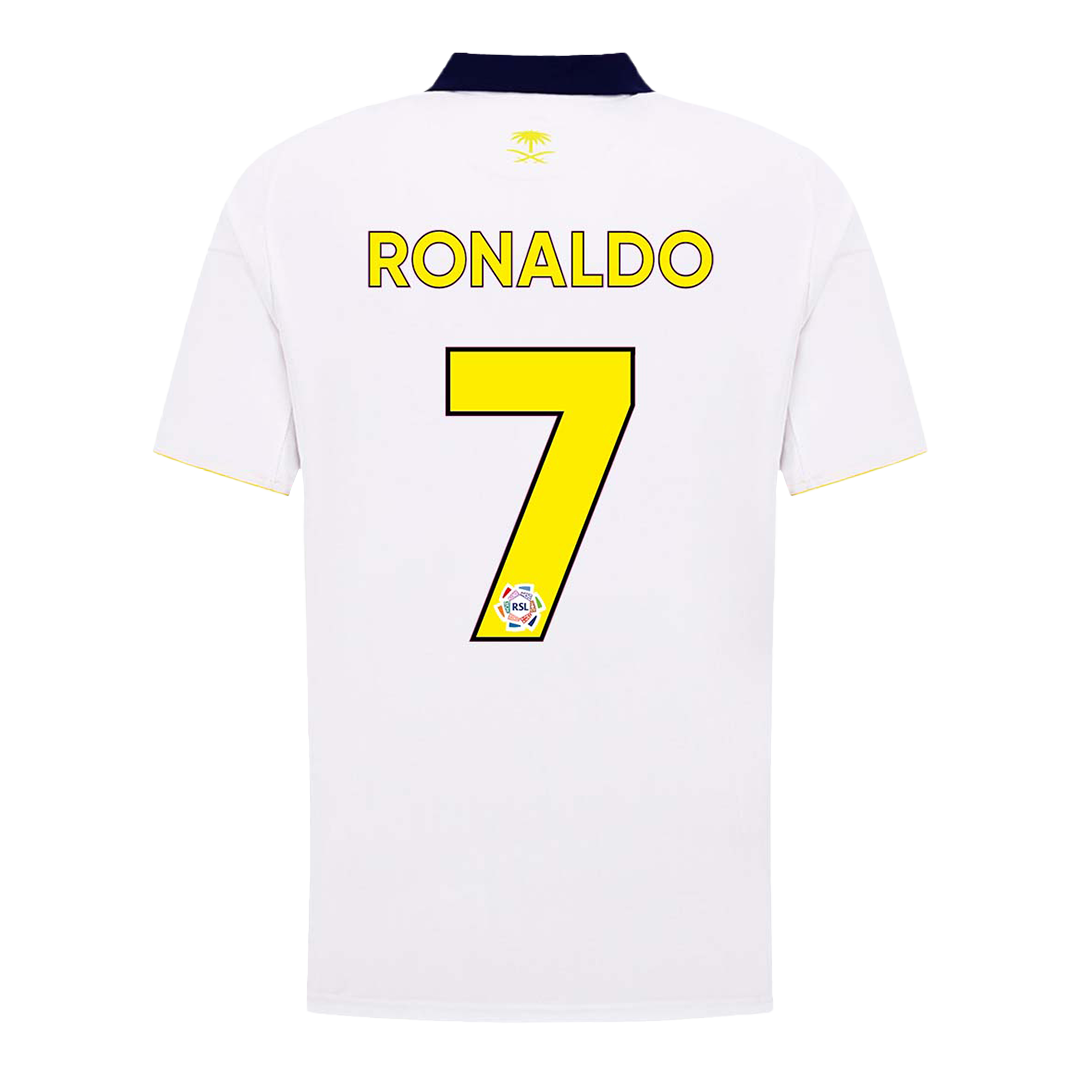 RONALDO #7 Al Nassr Idegen Harmadik 2025/26 Fehér
