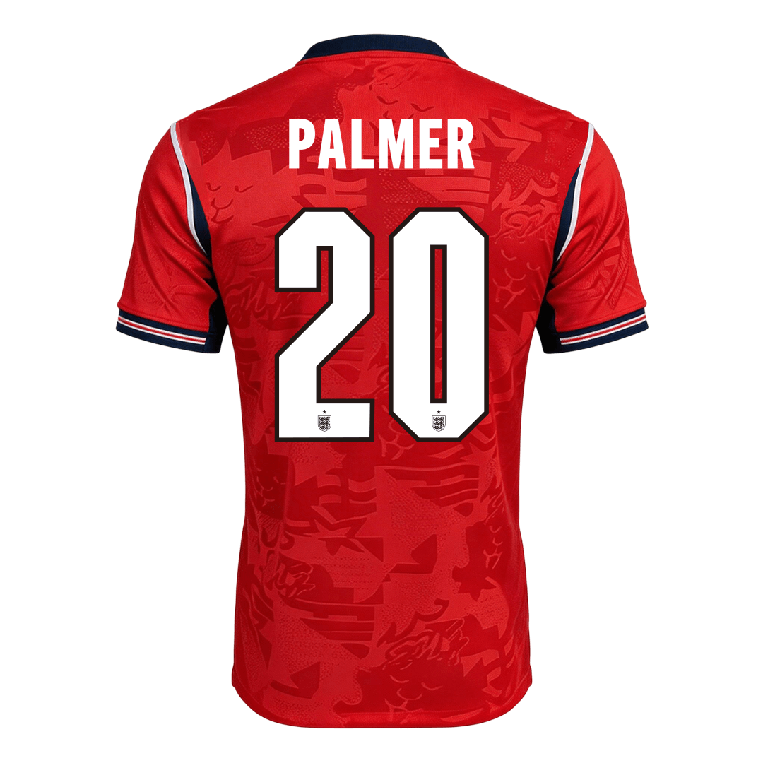 PALMER #20 England Játékos Verzió Idegenbeli Mez Világbajnoki 2026 Piros