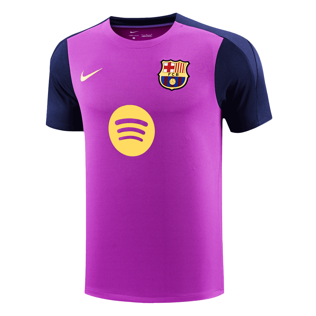 Barcelona Előtti-Mérkőzés Edzés Soccer Mez 25/26 Lila