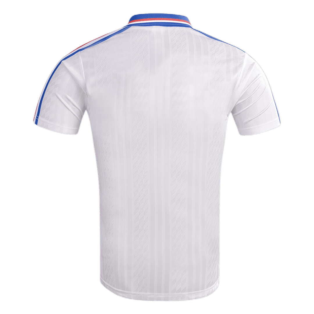 France Idegenbeli Retro Futball Mez 1994 Fehér