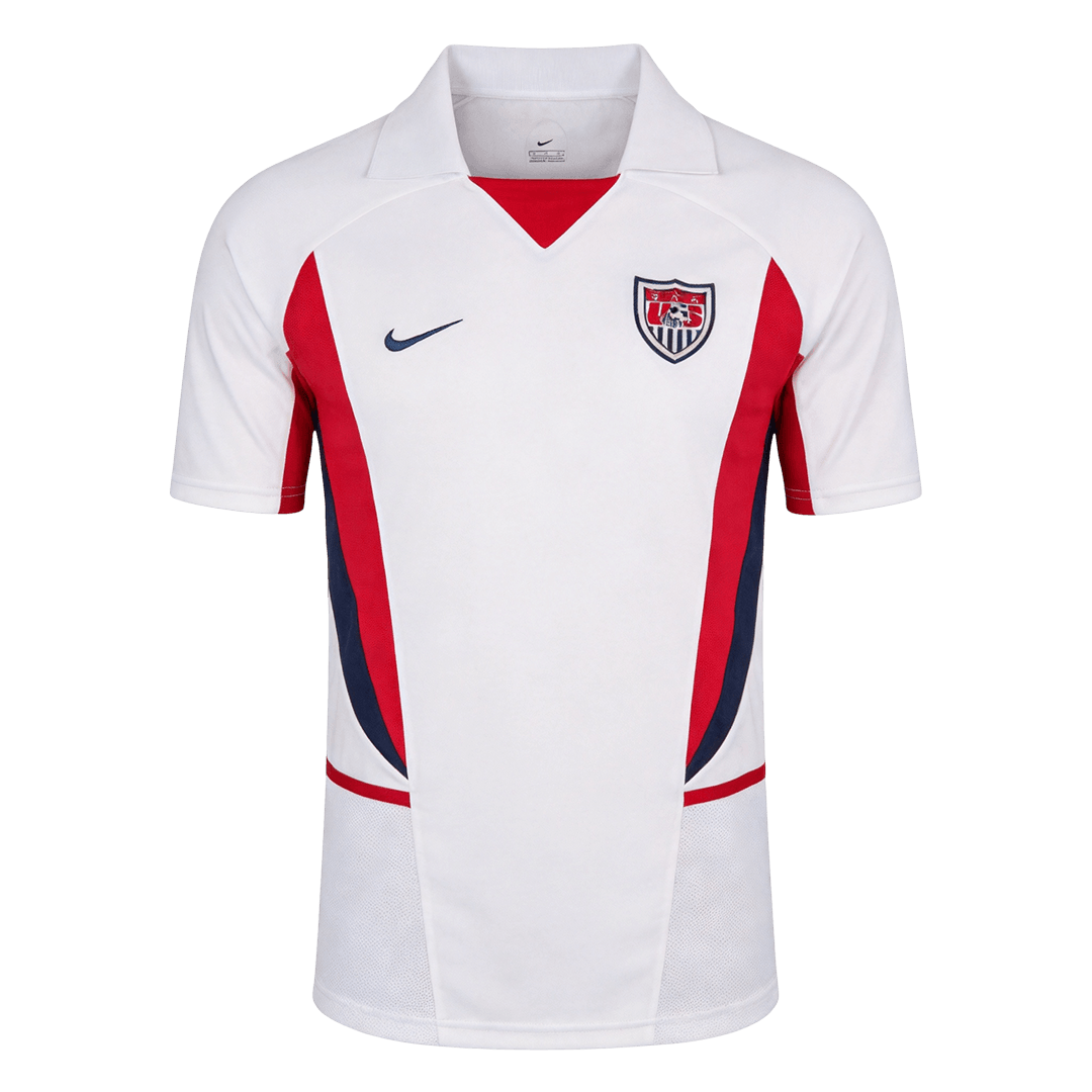 USA Hazai Retro Futball Mez 2002 Fehér