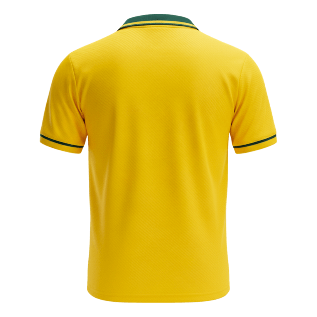Brazil Hazai Retro Futball Mez 1994 Sárga