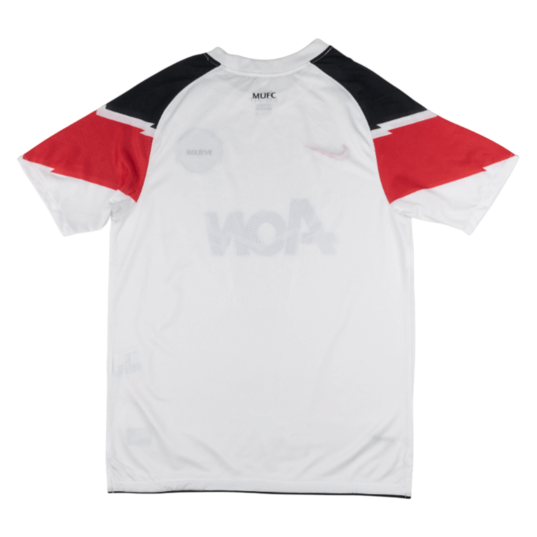 Manchester United Idegenbeli Retro Futball Mez 2010/11 Fehér