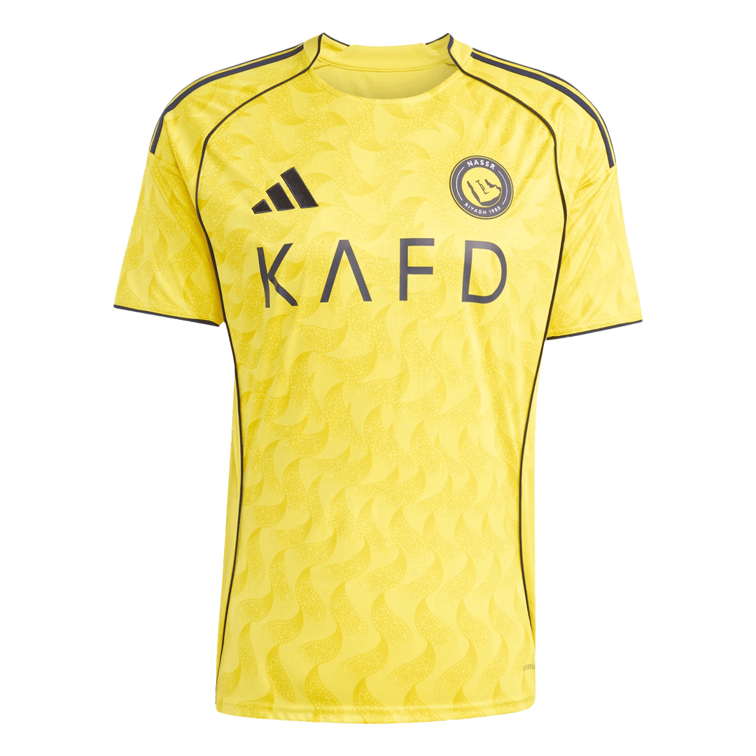 Al Nassr
Otthon
Futball Mez
2025/26
Sárga