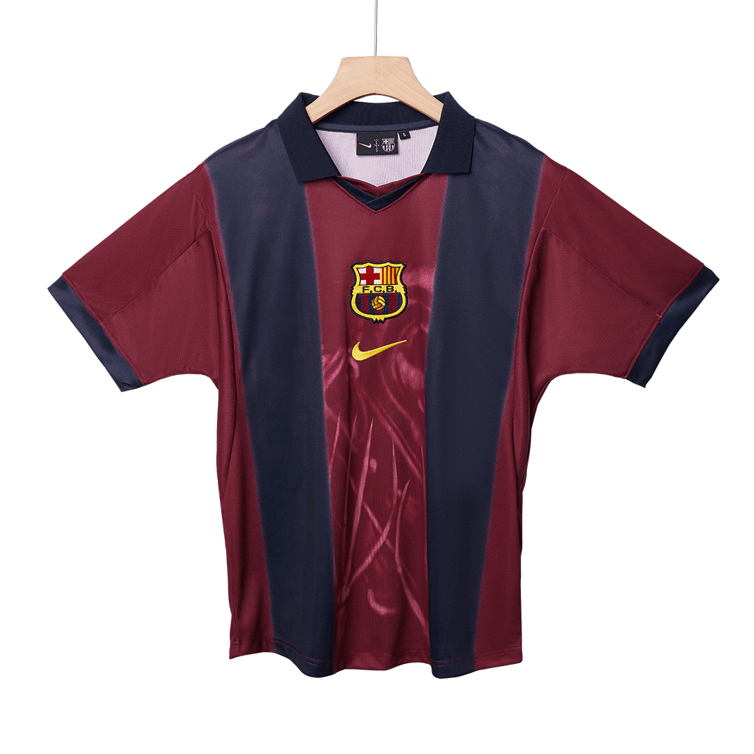 Barcelona Hazai Retro Futball Mez 2000/01 Piros&Kék