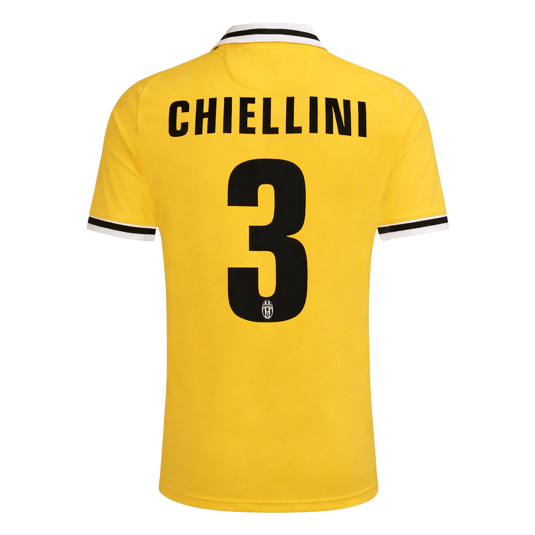CHIELLINI #3 Juventus Idegenbeli Retro Futball Mez 2013/14
