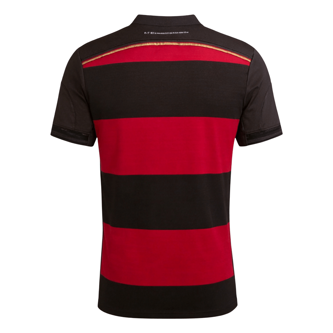 Germany Idegenbeli Retro Futball Mez 2014 Fekete&Piros