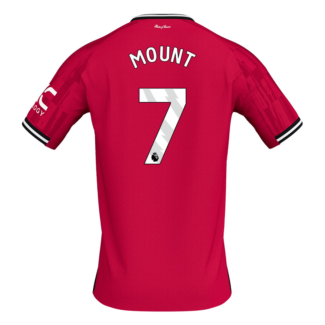 MOUNT #7 Manchester United
Otthon Futball Mez 2025/26 Piros