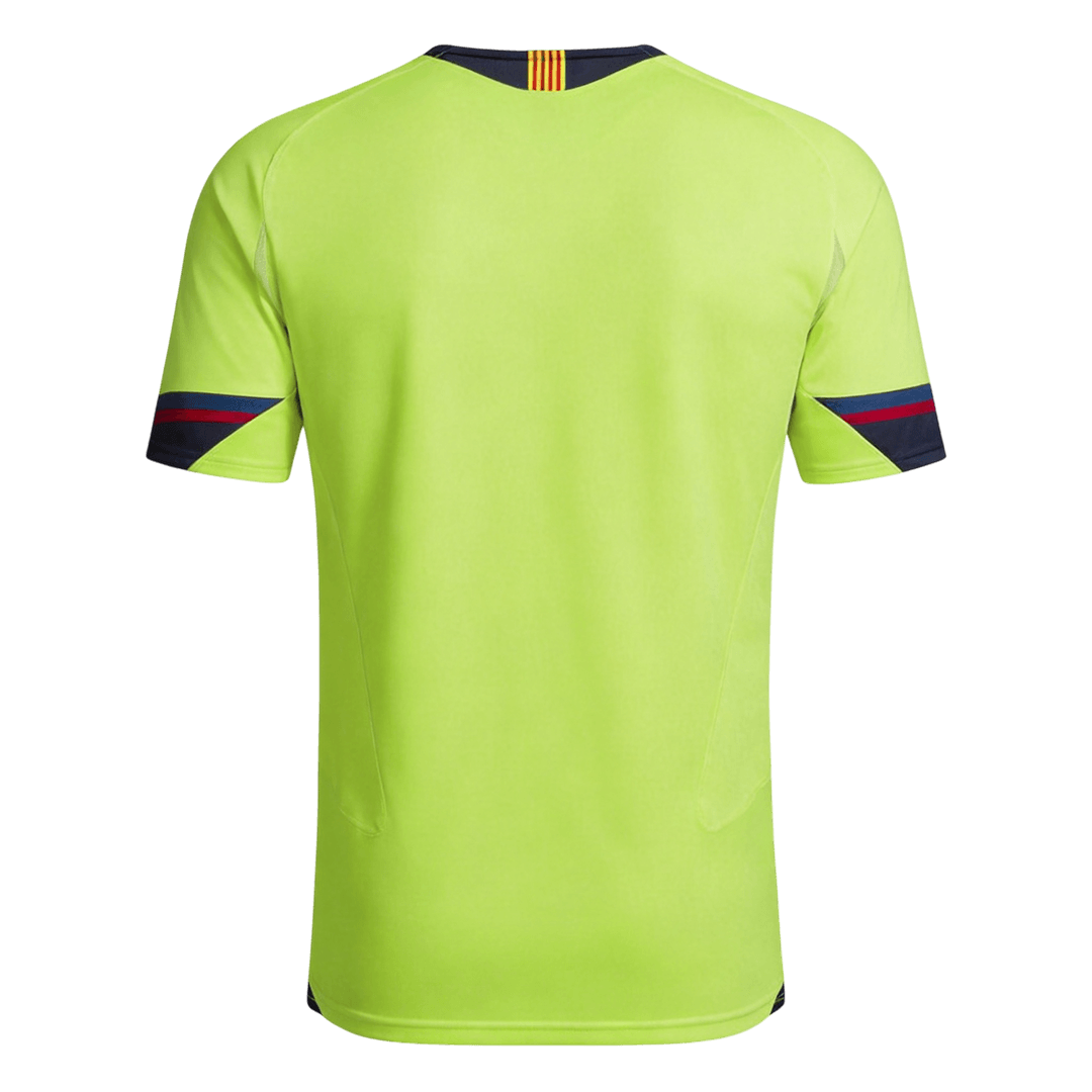 Barcelona Idegenbeli Retro Futball Mez 2005/06 Zöld