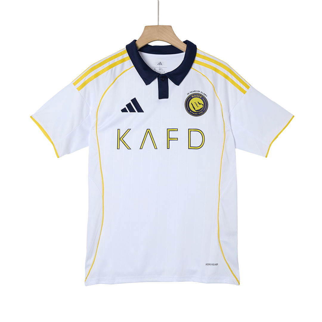 RONALDO #7 Al Nassr Idegen Harmadik 2025/26 Fehér