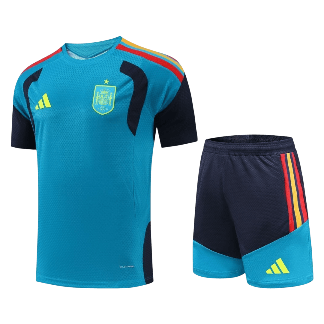 Játékos Verzió Spain Világbajnoki Mez Szett (Mez+Nadrág) 2026 Kék