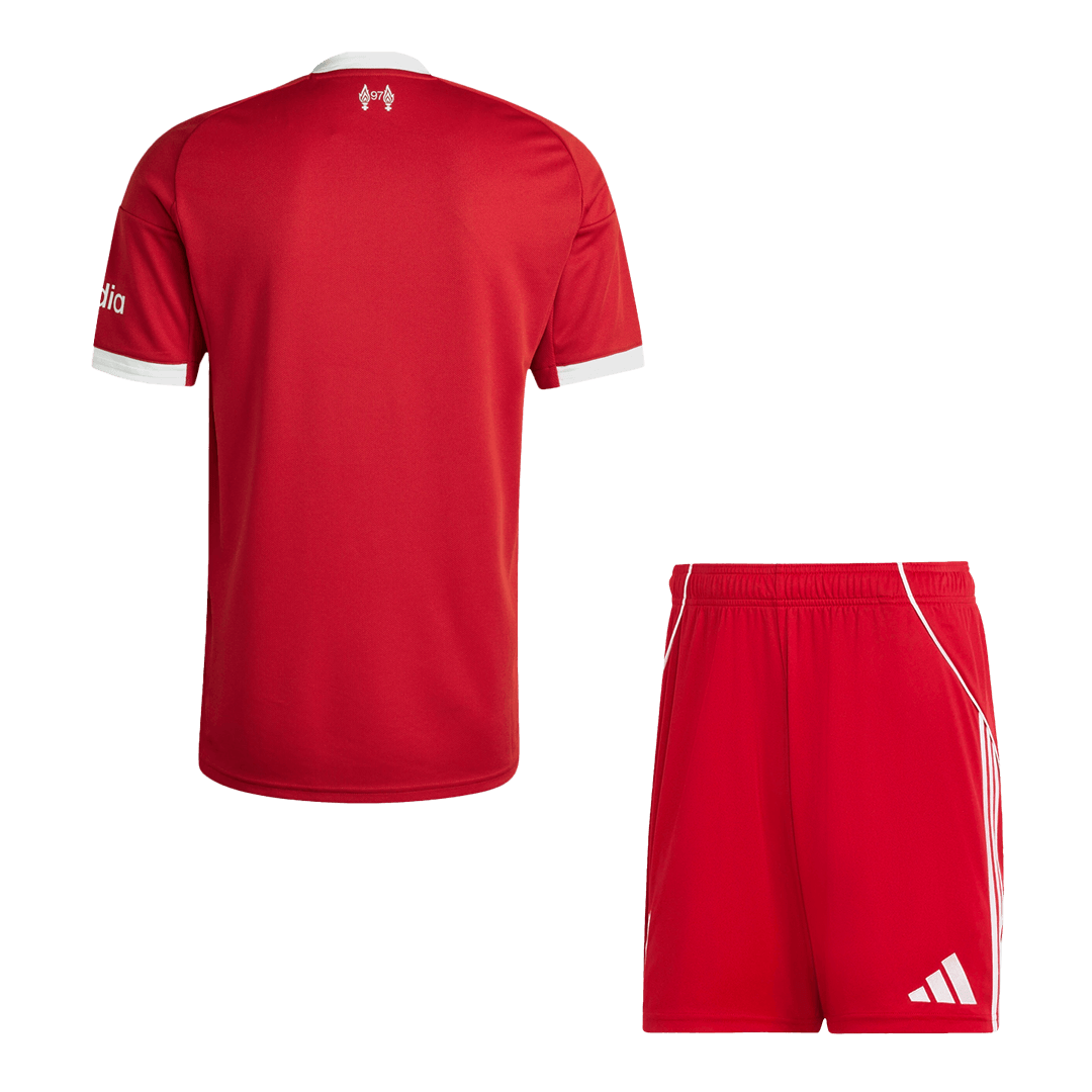 Liverpool Otthon Mez Szett (Mez + Nadrág) 2025/26-Piros