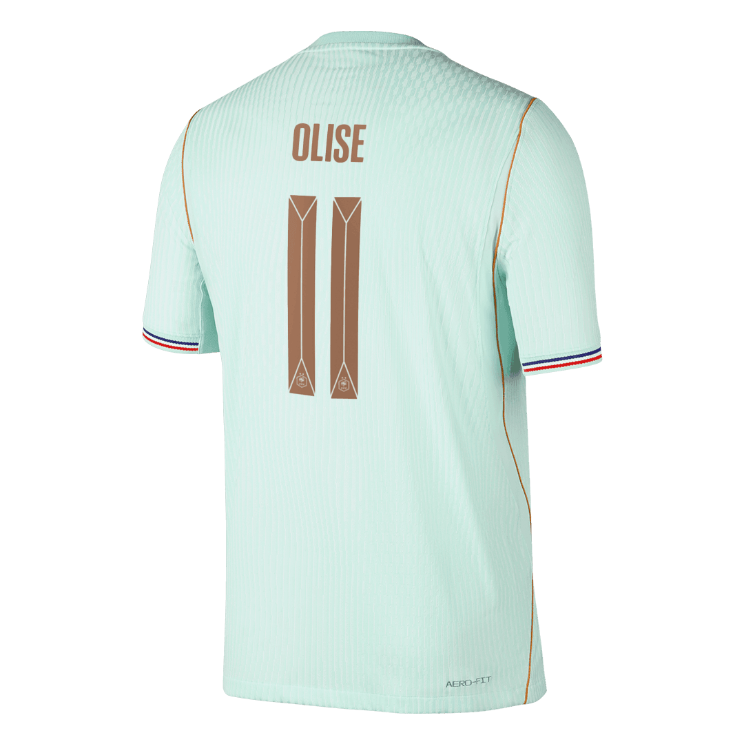 OLISE #11 France Játékos Verzió Idegenbeli Mez Világbajnoki 2026 Zöld