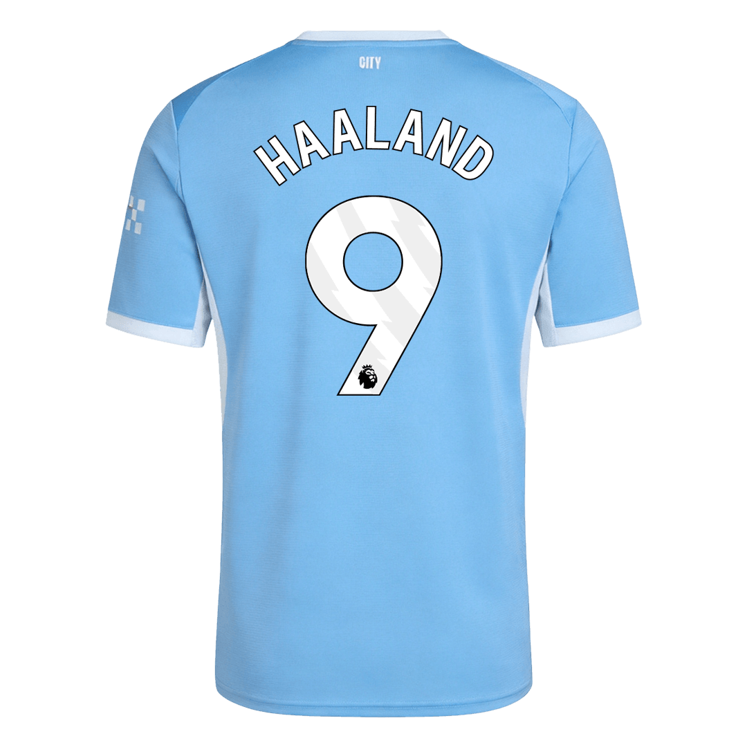 HAALAND #9 Manchester City Hazai Mez 2026/27 Kék