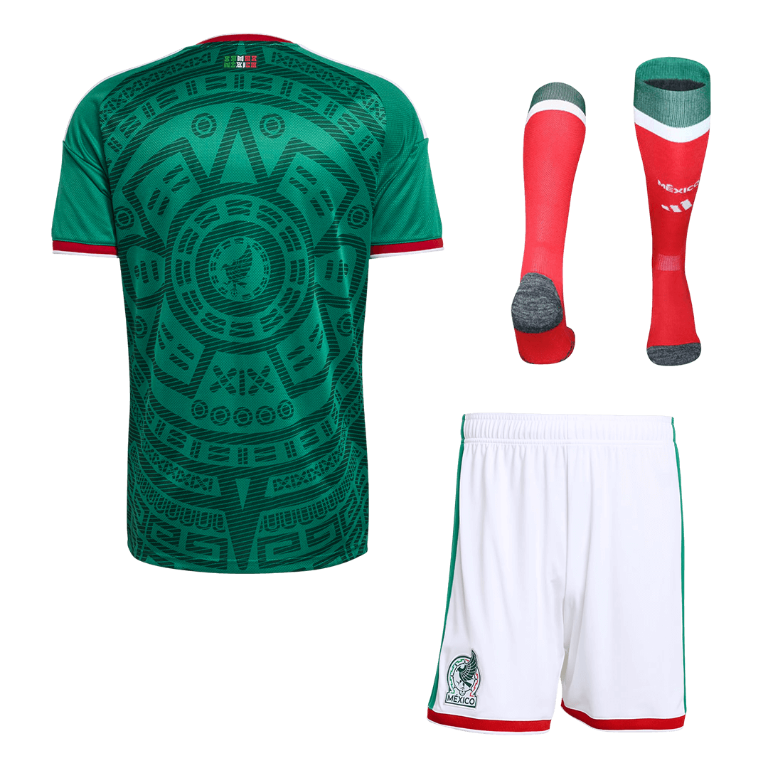 Mexico Hazai Mez Szett (Mez+Nadrág+Zokni) 2026 Zöld