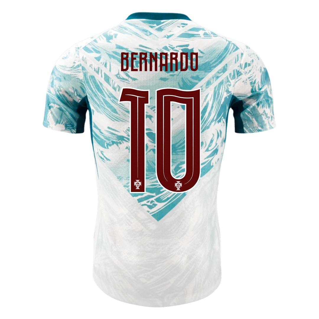 BERNARDO #10 Portugal Játékos Verzió Idegenbeli Mez Világbajnoki 2026