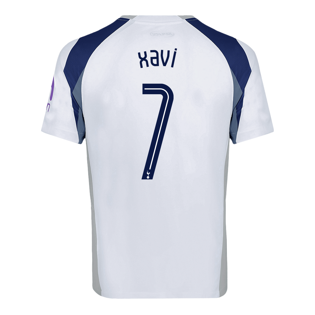 XAVI #7 Tottenham Hotspur
Otthon
Futball Mez
2025/26
Fehér
- UCL