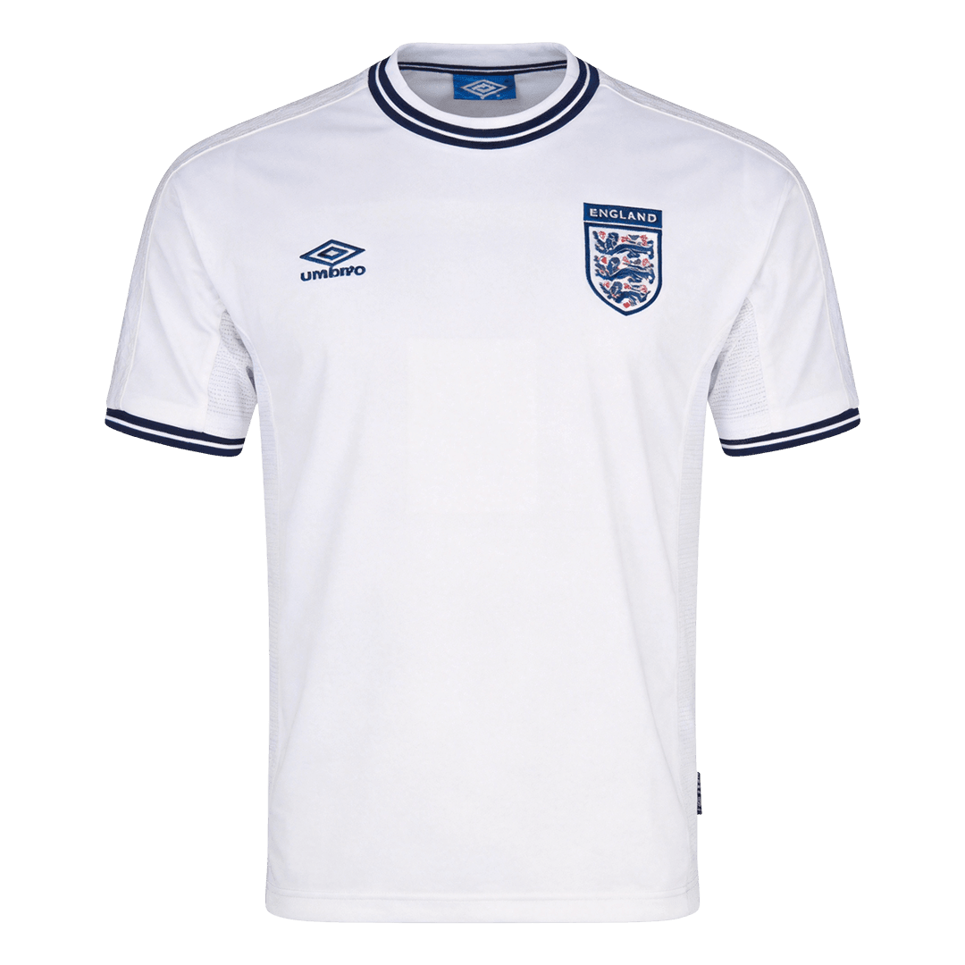 England Hazai Retro Futball Mez 2000 Fehér