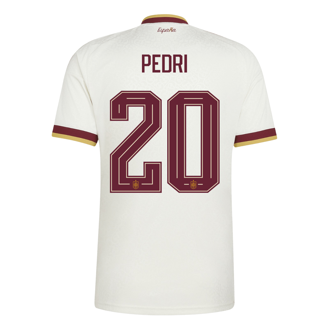 PEDRI #20 Spain Idegenbeli Mez 2026 Fehér