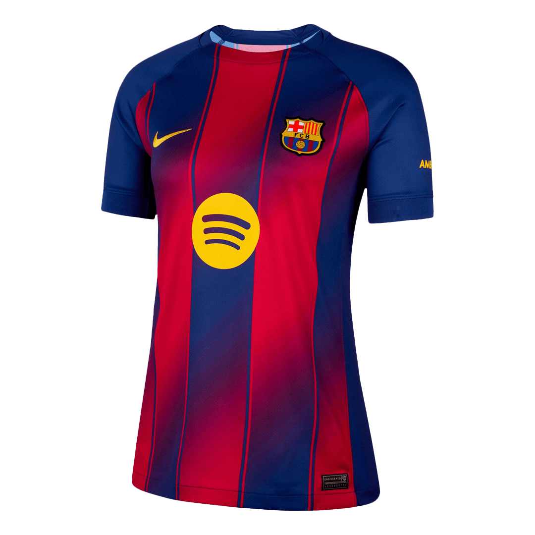 Női Barcelona Otthon Futball Mez 2025/26
