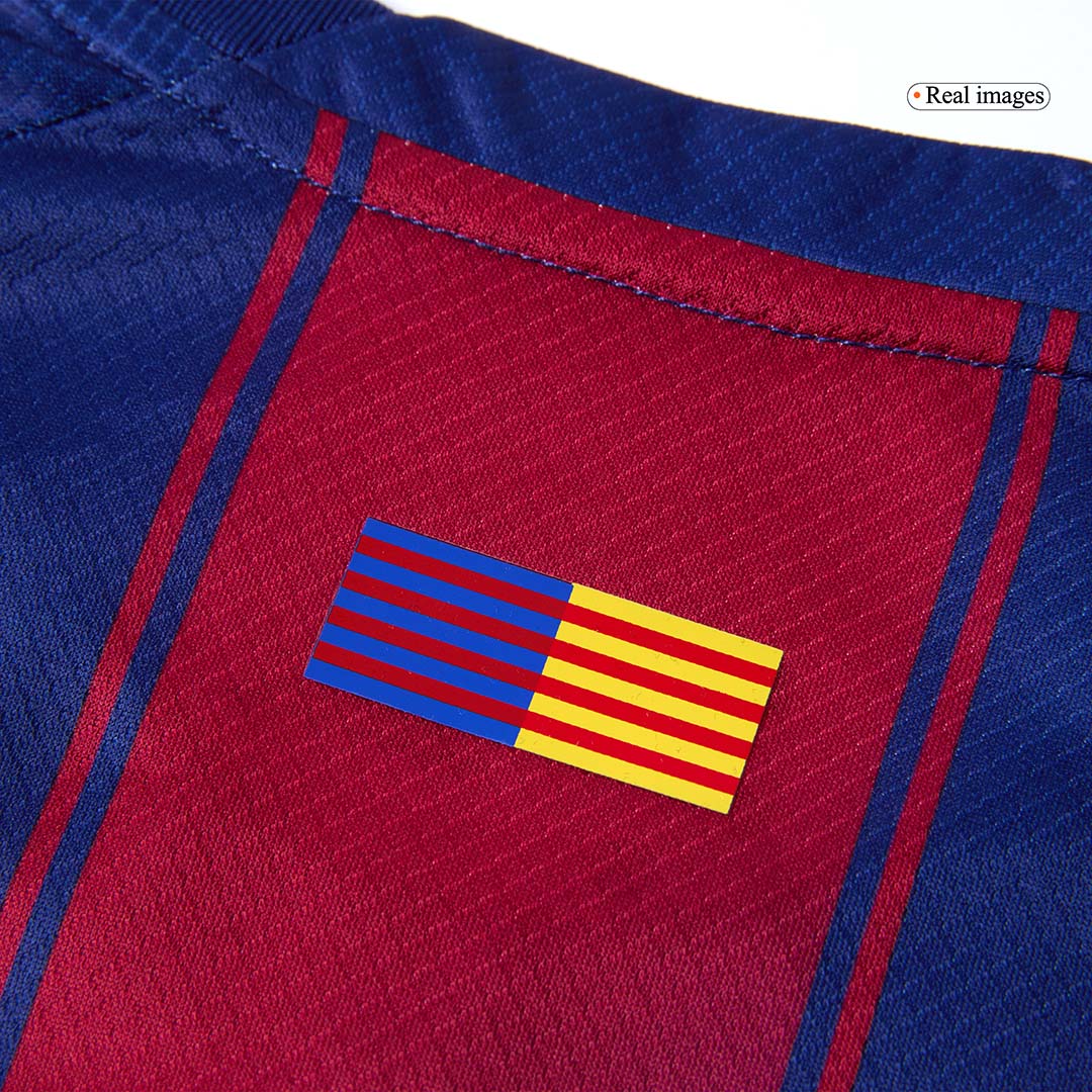 Kid's Barcelona Otthon Soccer Mez Készlet(Mez+Rövidnadrág) 2025/26 Piros&Kék