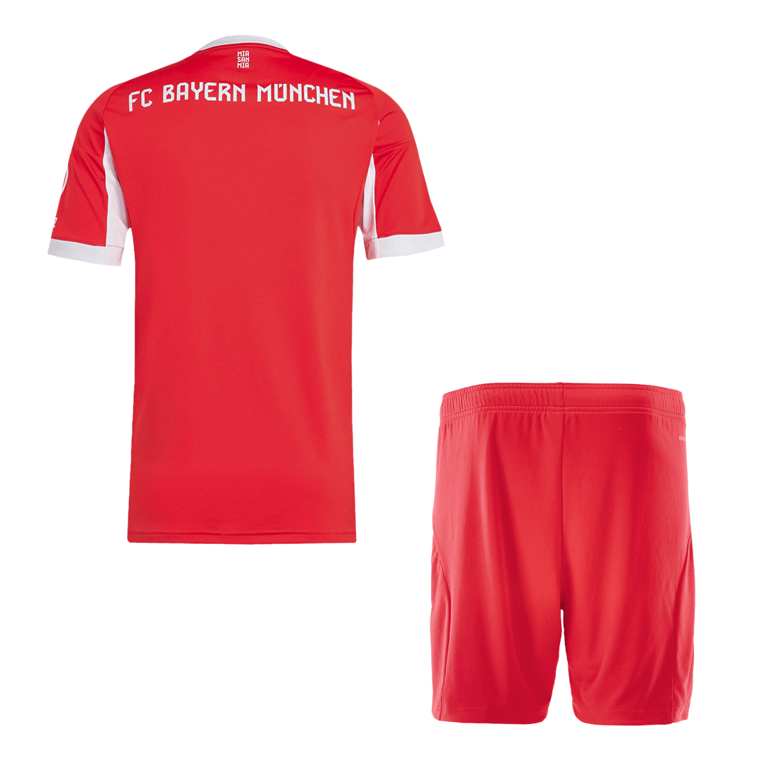 Bayern Munich Otthon Soccer Mez Készlet(Mez+Rövidnadrág) 2025/26 Piros