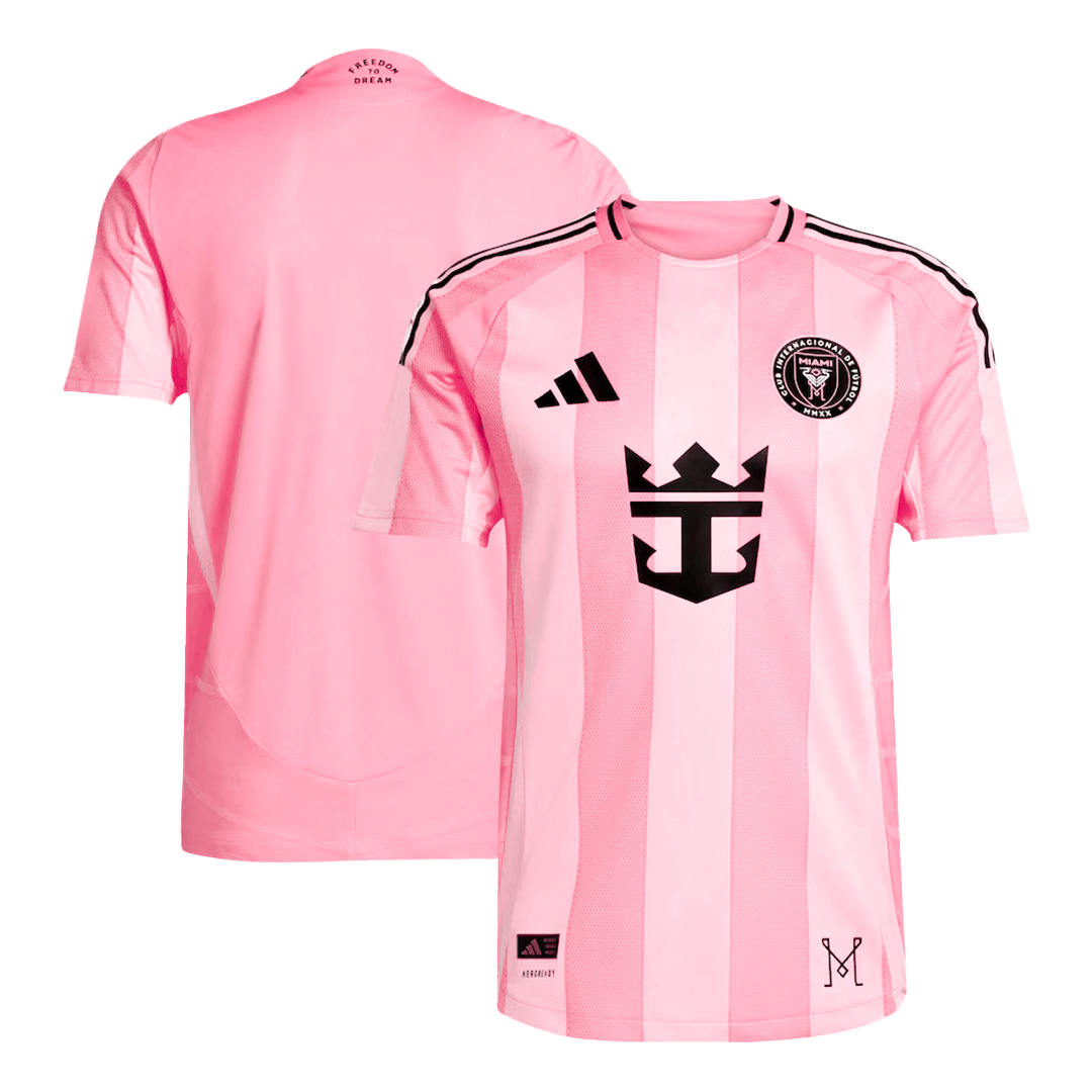 Hiteles Inter Miami CF Otthoni Soccer Mez 2025 Rózsaszín - Club World Cup