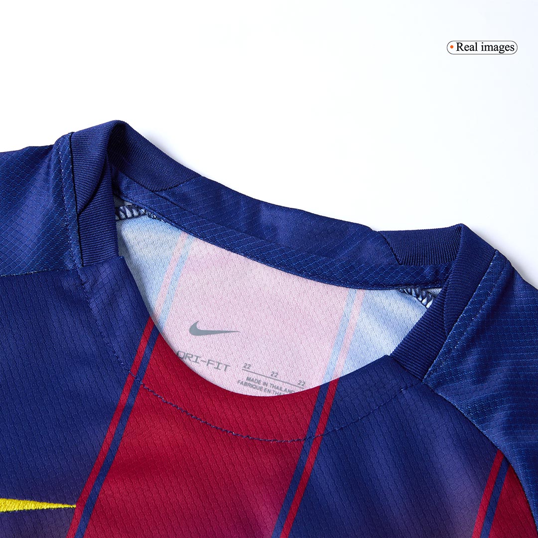 Kid's Barcelona Otthon Soccer Mez Készlet(Mez+Rövidnadrág) 2025/26 Piros&Kék