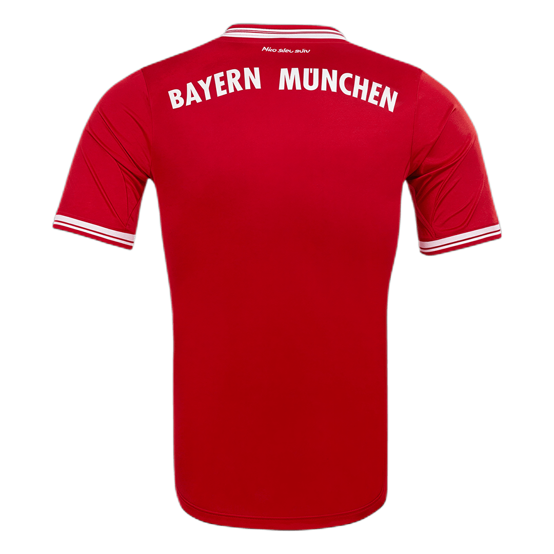 Bayern Munich Hazai Retro Futball Mez 2013/14 Piros