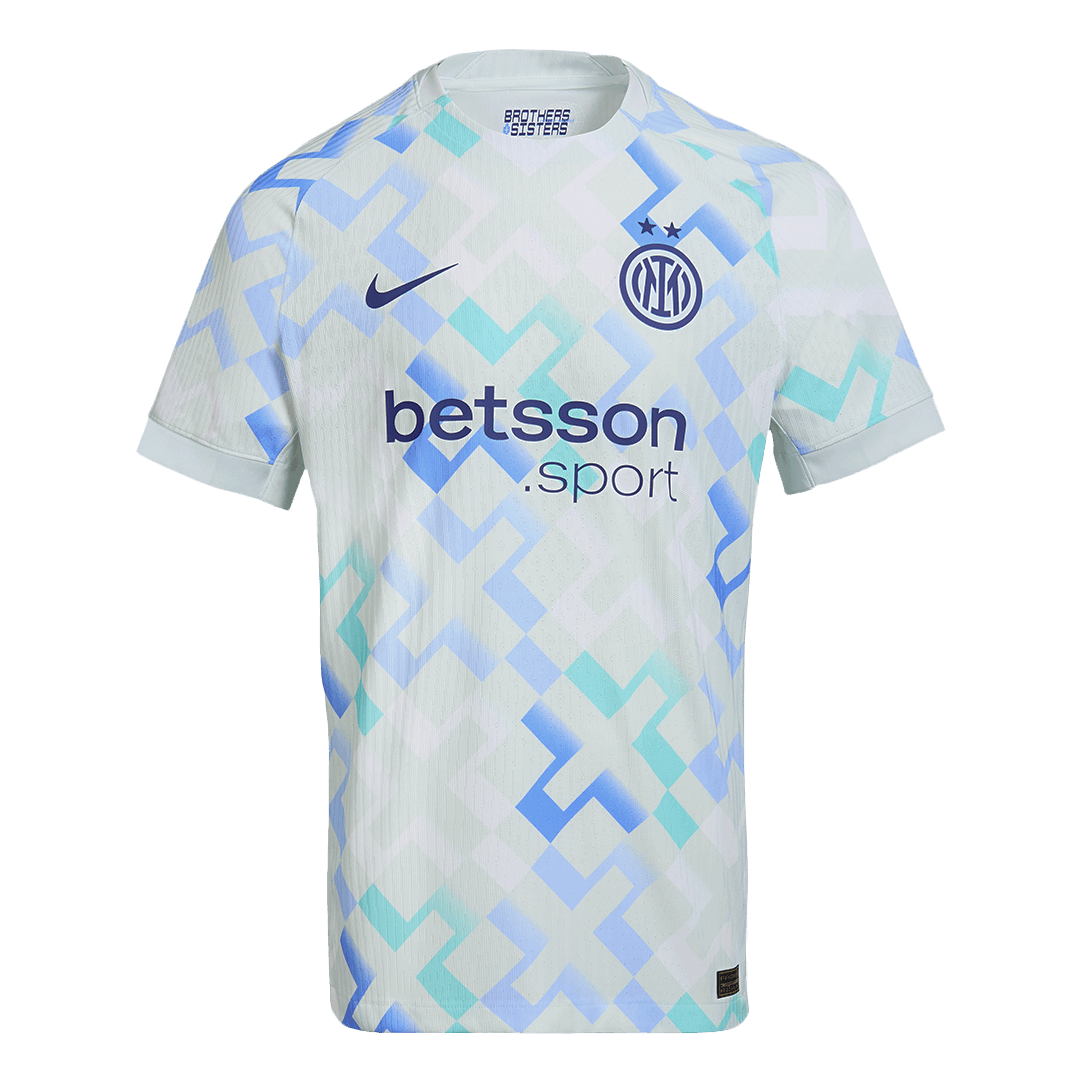 DUMFRIES #2 Inter Milan Játékos Idegenbeli Mez 2025/26 Kék