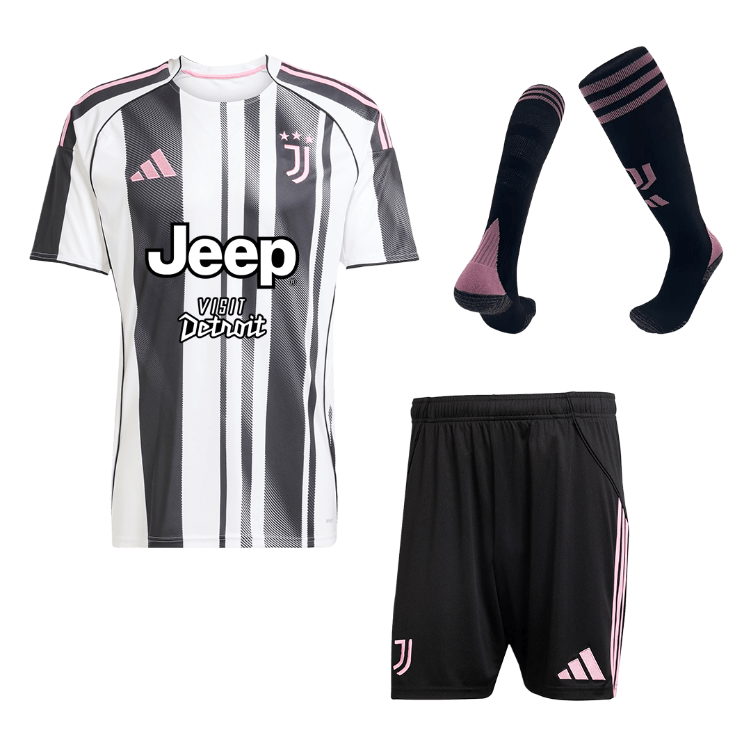 Juventus Otthon Mez Szett (Mez+Nadrág+Zokni) 2025/26