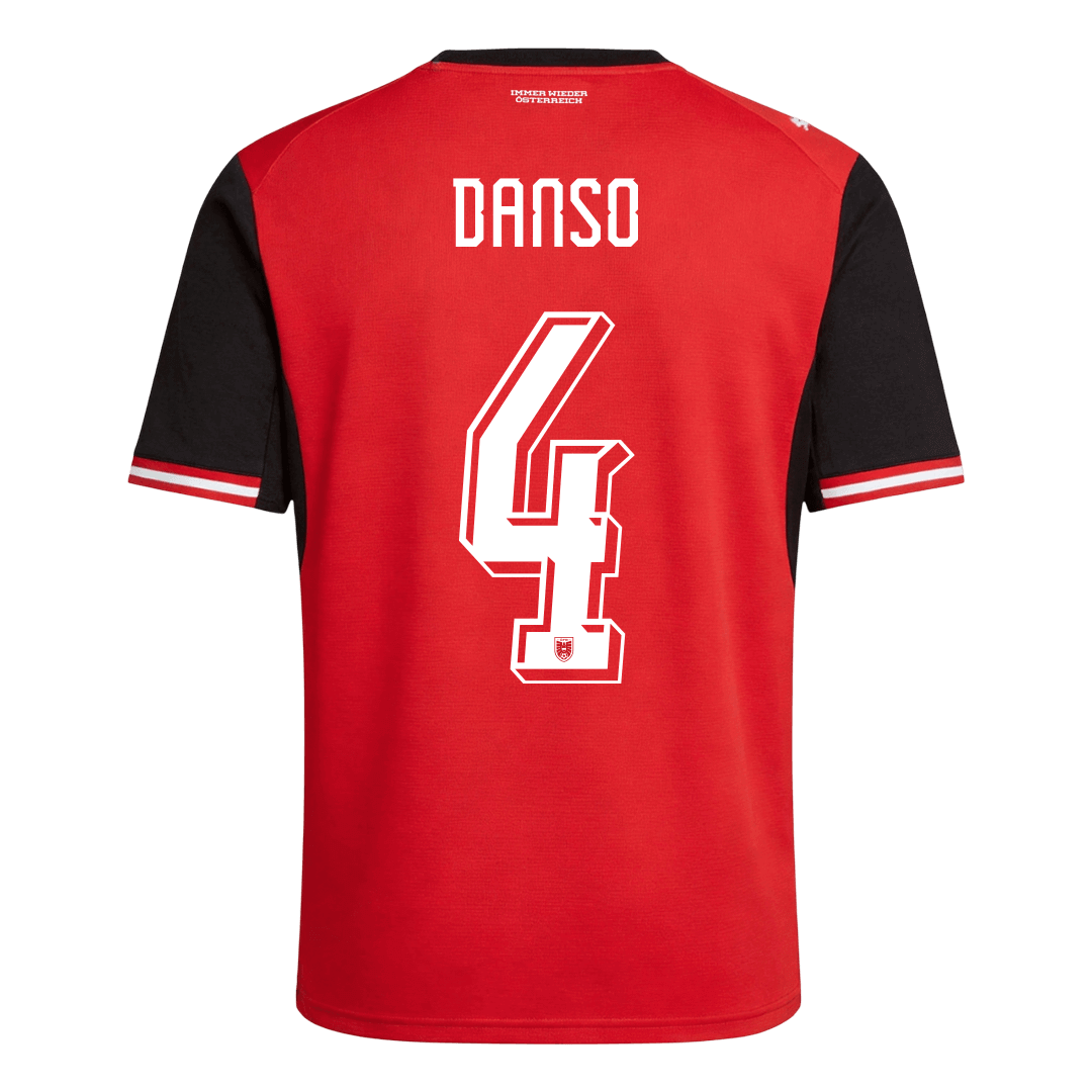 DANSO #4 Austria Hazai Mez Világbajnoki 2026 Piros