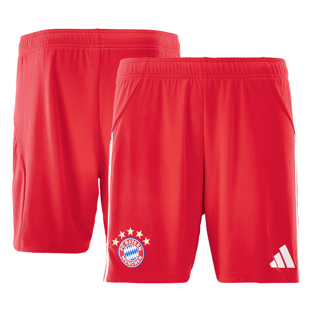 Bayern Munich Otthon Soccer Mez Készlet(Mez+Rövidnadrág) 2025/26 Piros