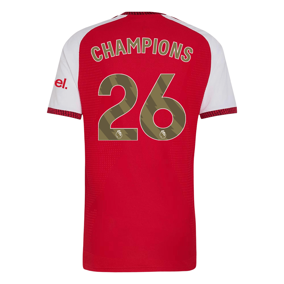 CHAMPIONS #26 Arsenal Játékos Verzió Hazai Mez 2026/27 Piros