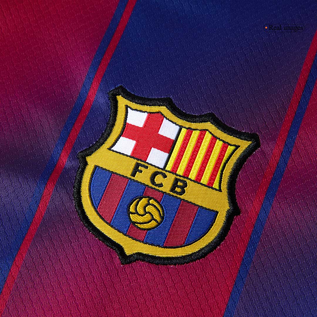 Kid's Barcelona Otthon Soccer Mez Készlet(Mez+Rövidnadrág) 2025/26 Piros&Kék