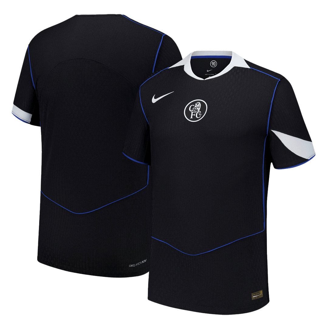 Chelsea Játékos Idegenbeli Harmadik Mez 2025/26 Fekete