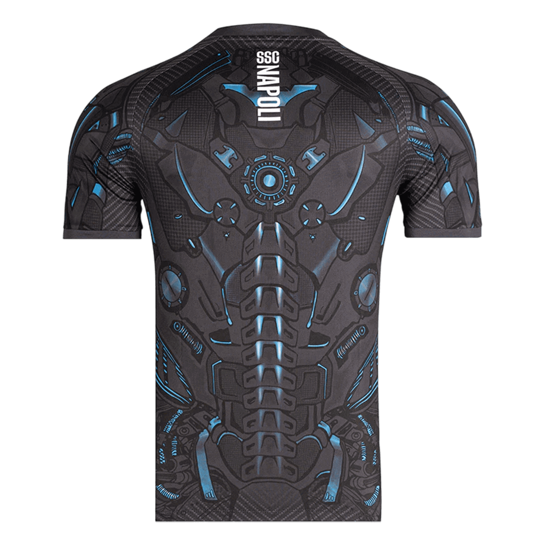 Napoli Meccs Előtt Mez 2025/26 Fekete