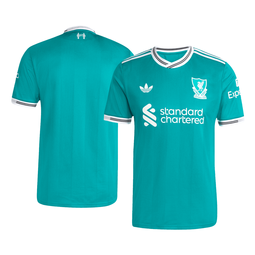 Liverpool Játékos Idegenbeli Harmadik Mez 2025/26 Zöld