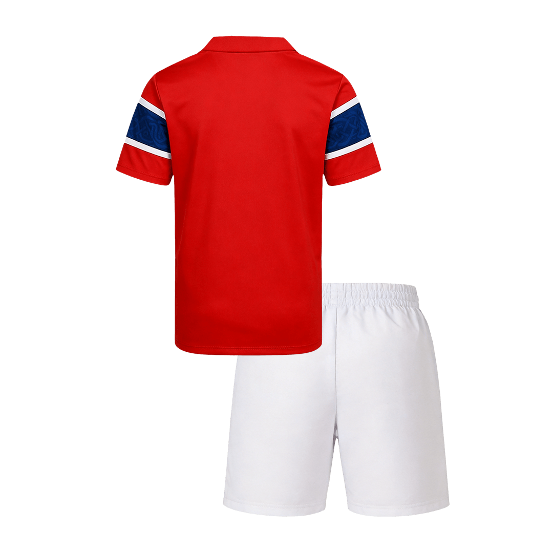 Norway Gyerek Hazai Világbajnokság Mez 2026 Piros