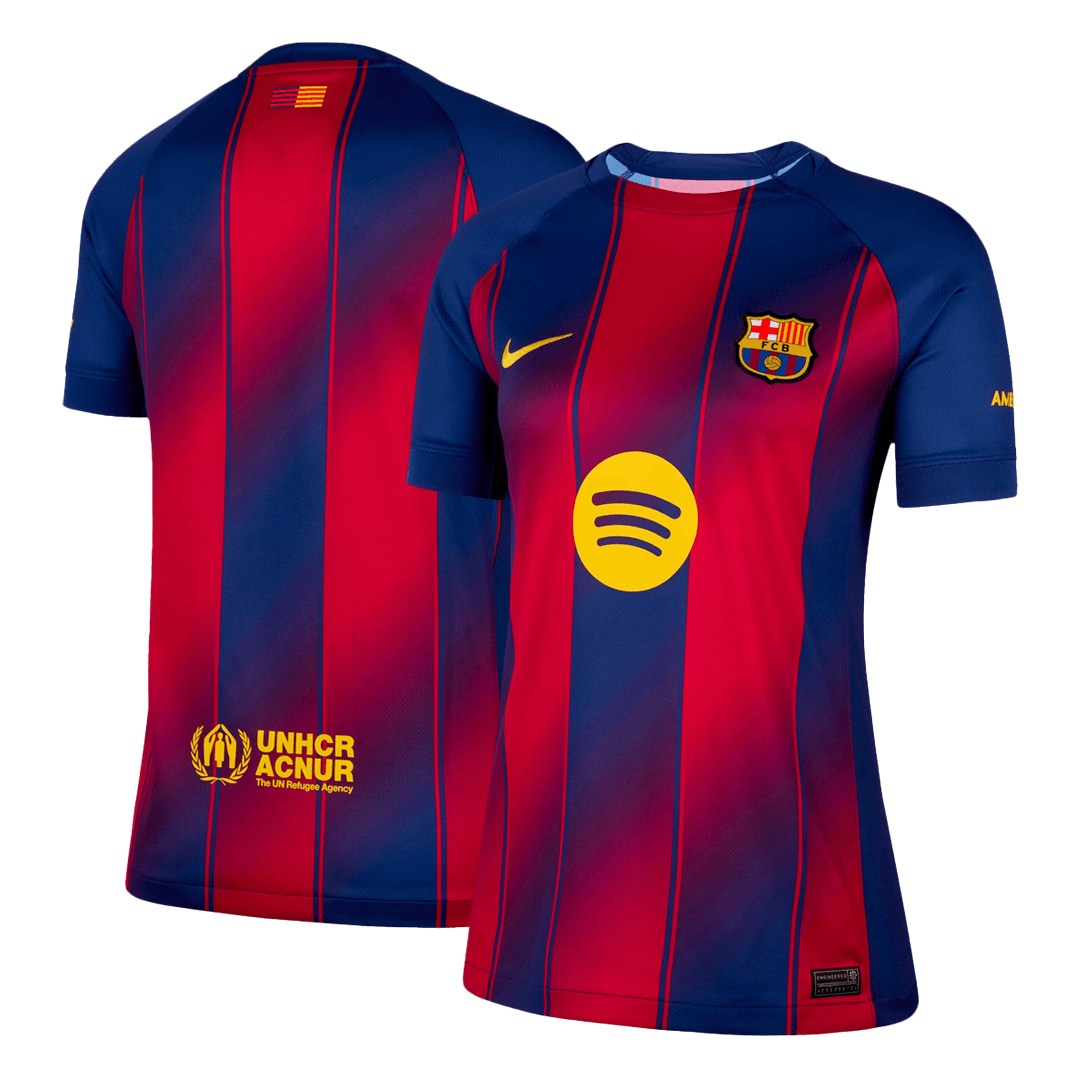Női Barcelona Otthon Futball Mez 2025/26