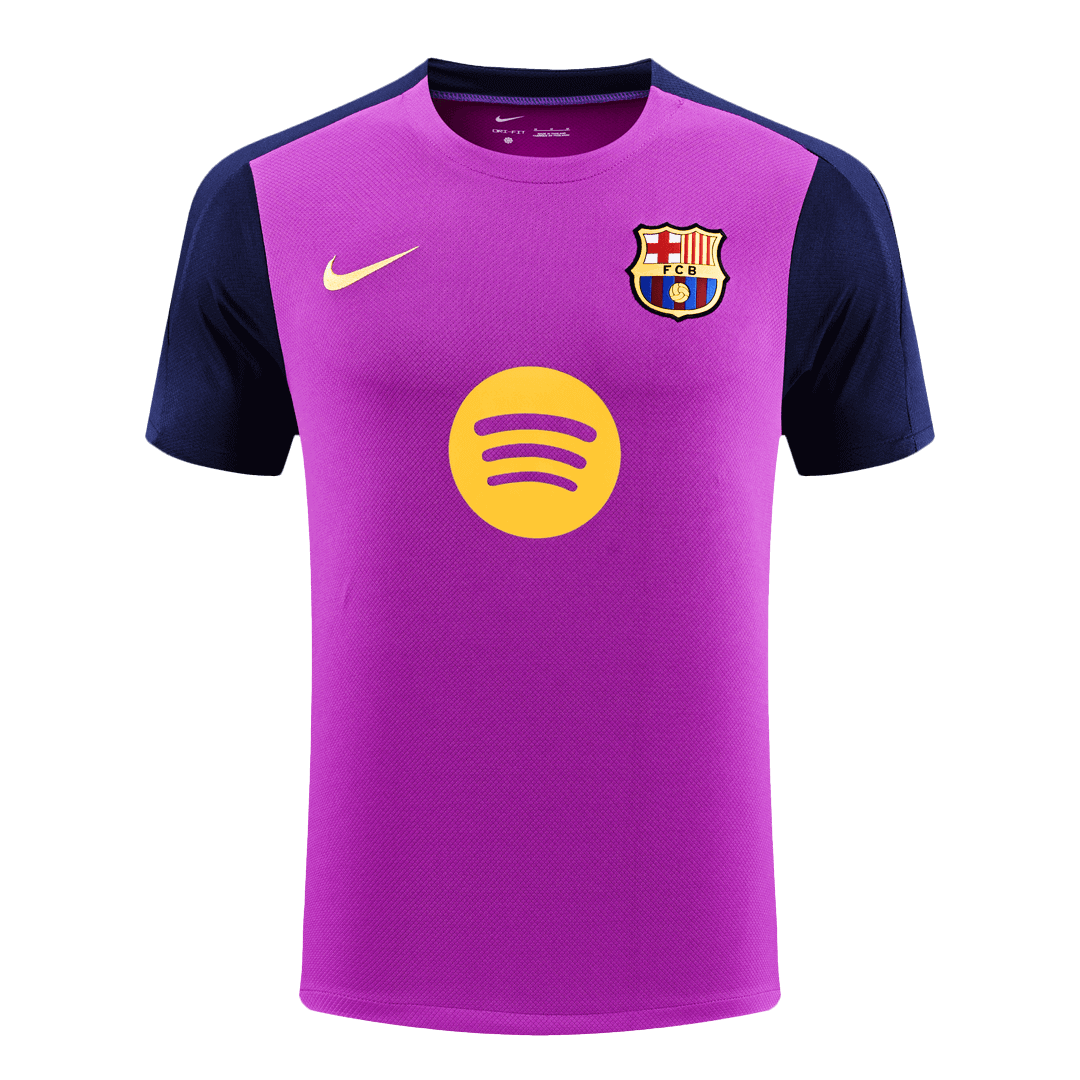 Barcelona Előtti-Mérkőzés Edzés Soccer Mez 25/26 Lila