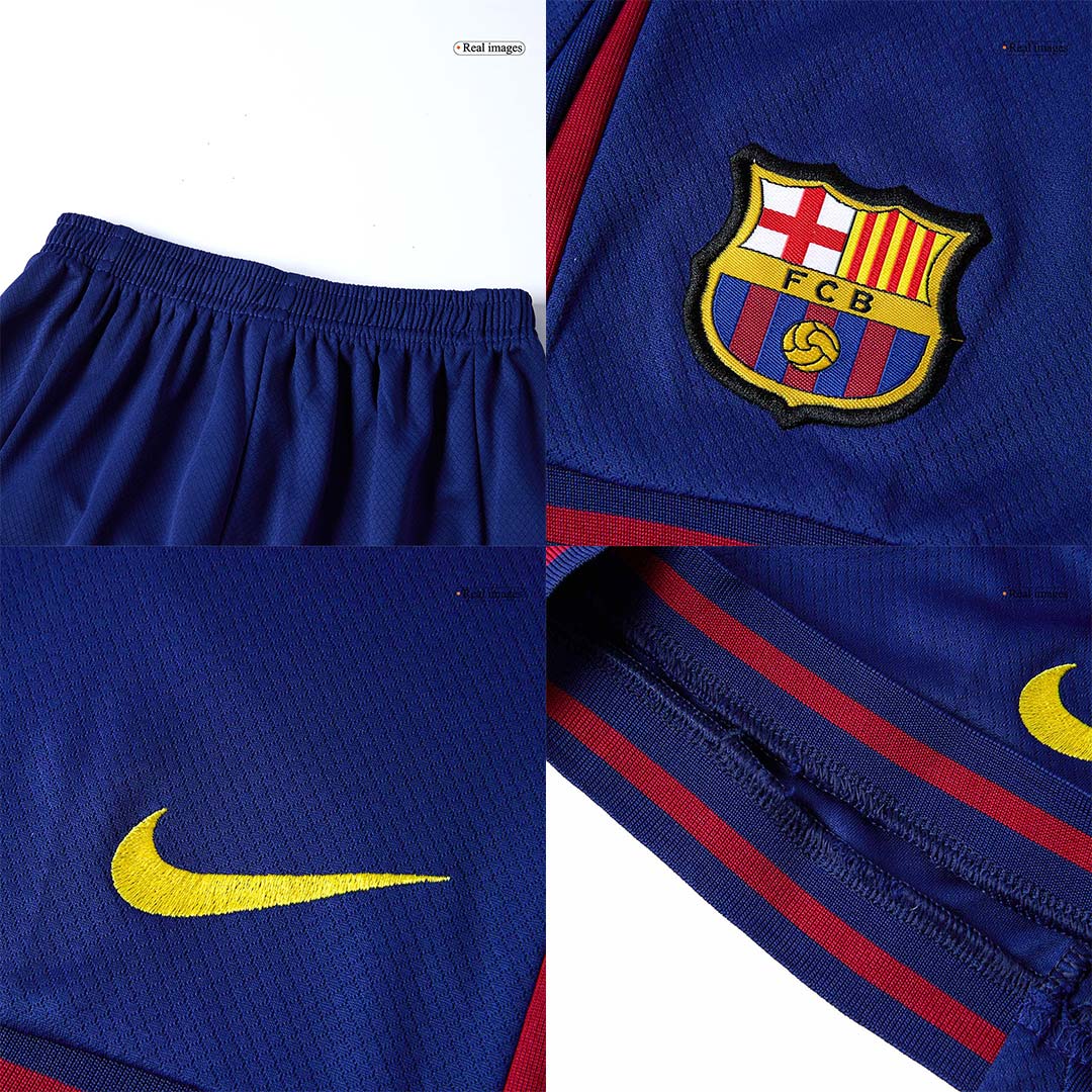 Kid's Barcelona Otthon Soccer Mez Készlet(Mez+Rövidnadrág) 2025/26 Piros&Kék