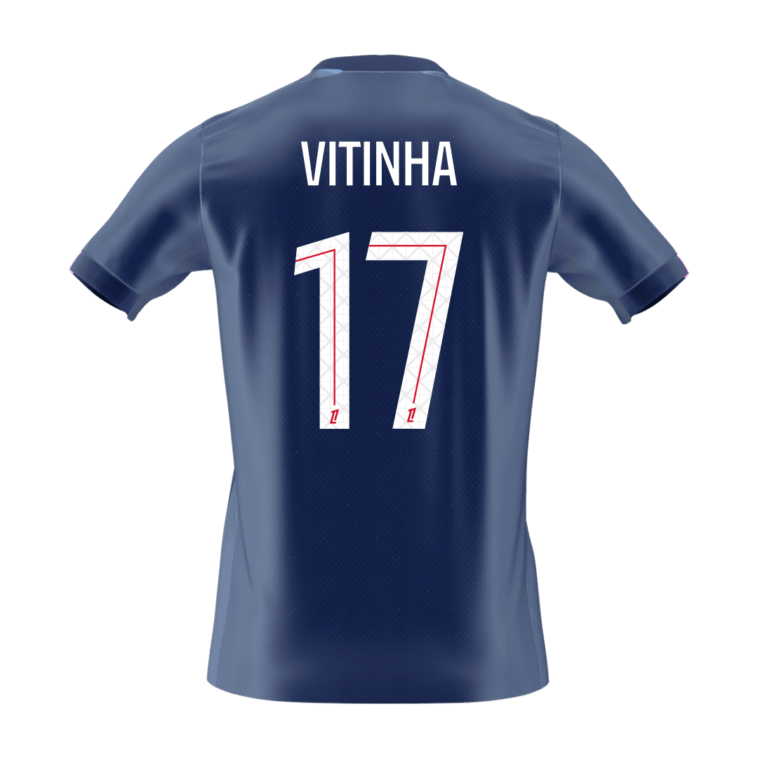 VITINHA #17 PSG
Otthon Futball Mez 2025/26 Sötétkék