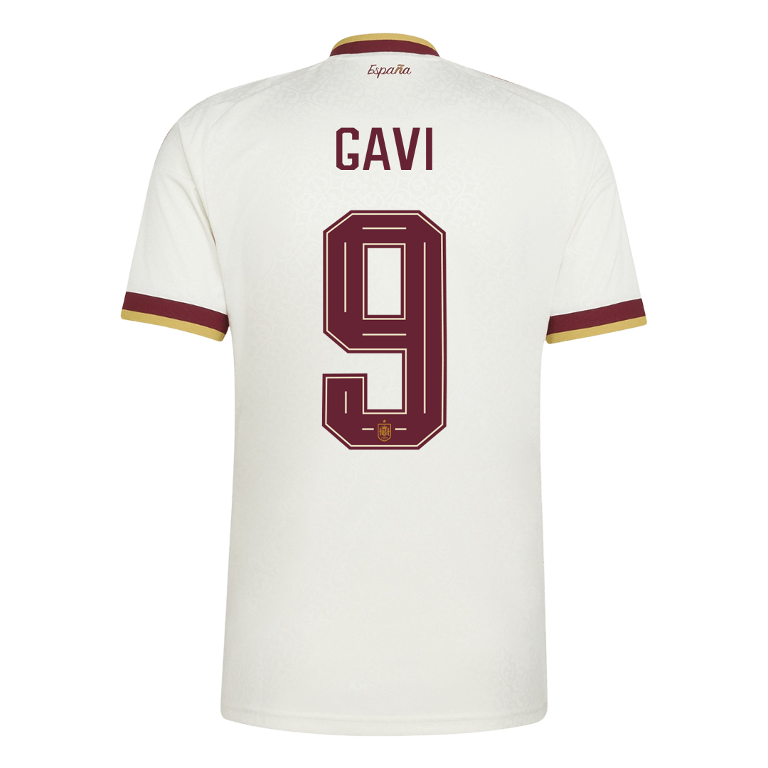 GAVI #9 Spain Idegenbeli Mez 2026 Fehér