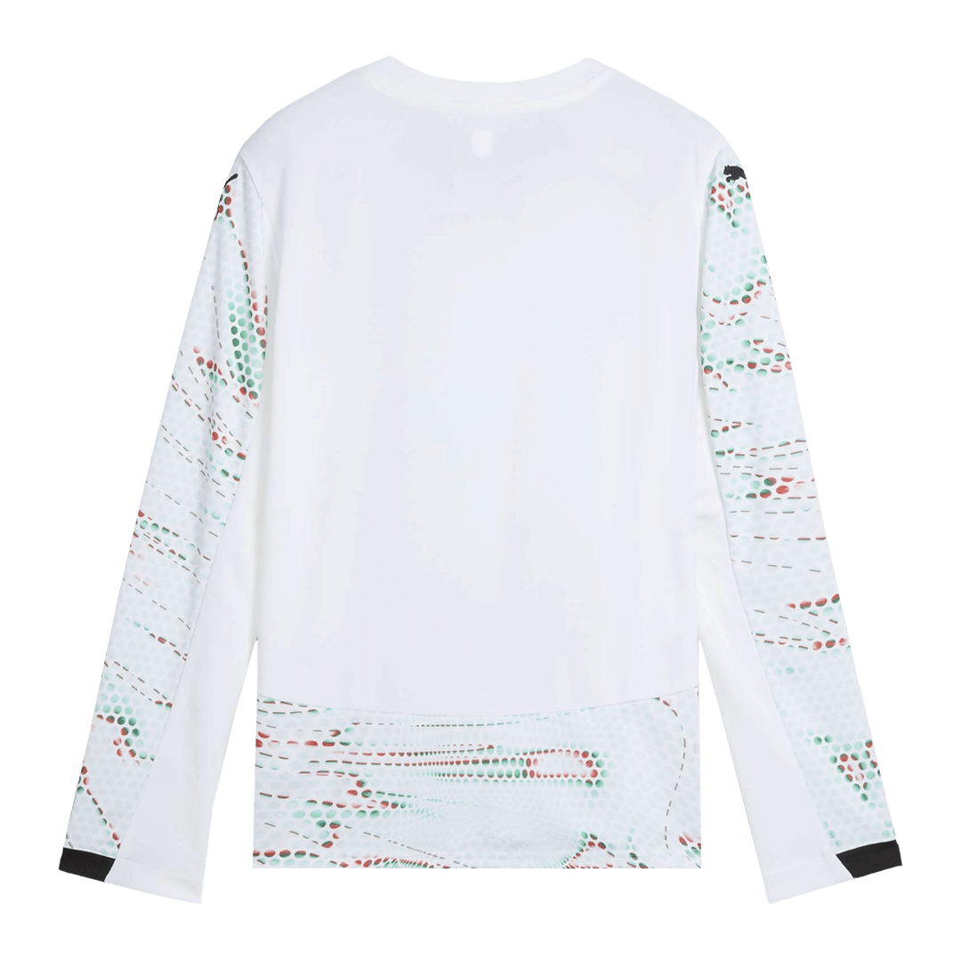 Portugal Idegenbeli Hosszú Ujjú Mez 2025- Fehér