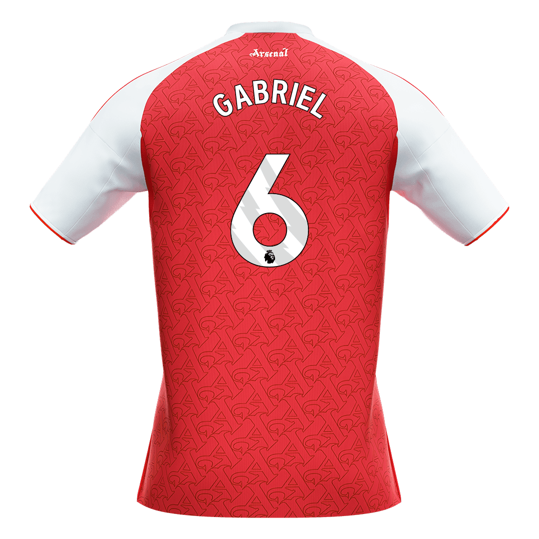 GABRIEL #6 Arsenal Hazai Futball 2025/26 Piros