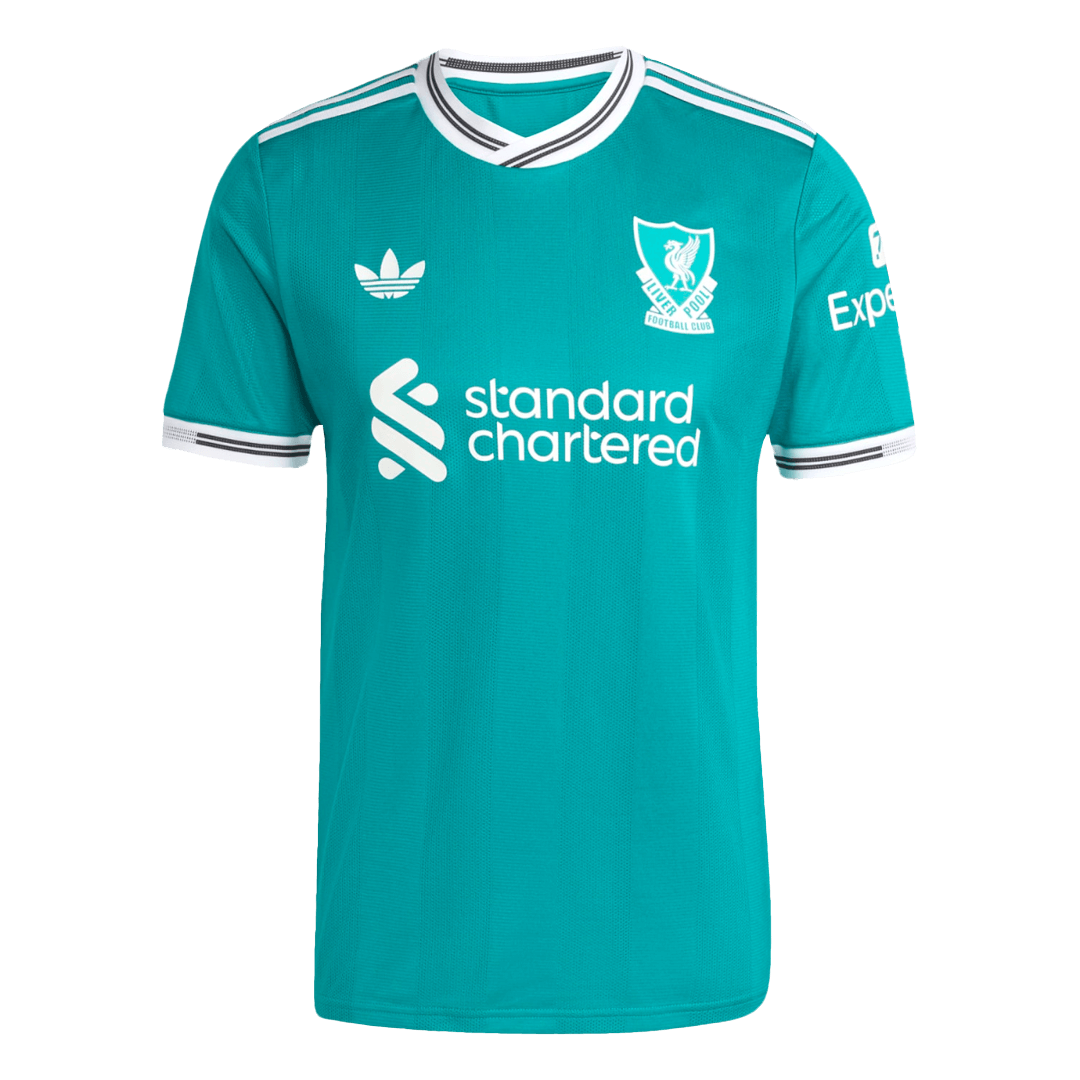 Liverpool Játékos Idegenbeli Harmadik Mez 2025/26 Zöld