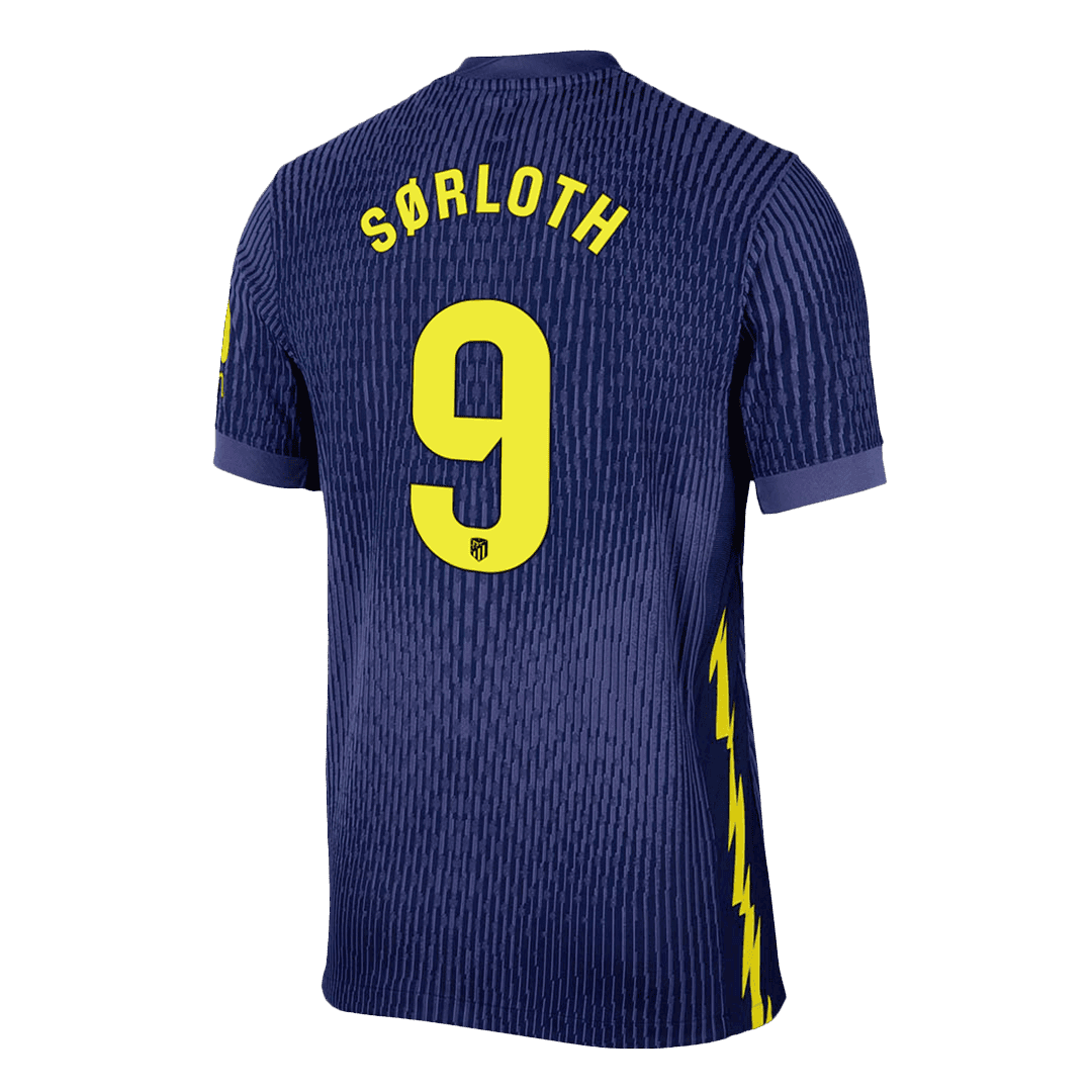 SØRLOTH #9 Atletico Madrid Játékos Verzió Idegenbeli Mez 2025/26